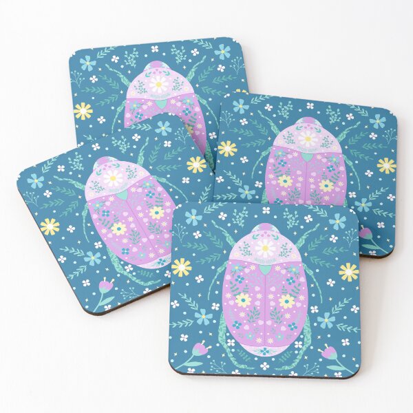 Item preview, Folk Beetle designed and sold by daisyandlime.