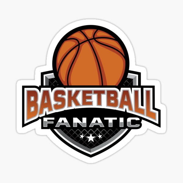 "Basketball Fanatic" Sticker for Sale by AllenDavisArt Redbubble