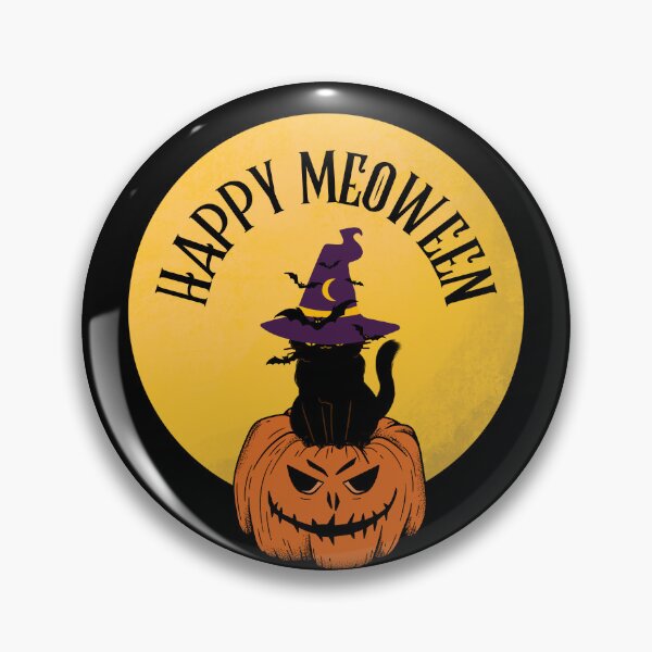 Item preview, Happy Meoween Halloween - Cute Witch Cat designed and sold by humnoo.