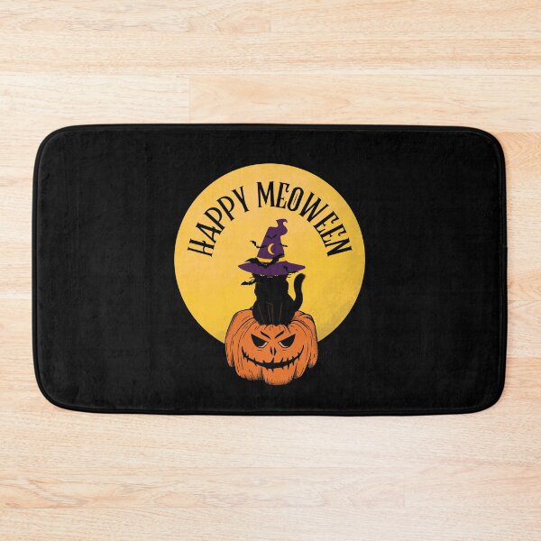 Item preview, Happy Meoween Halloween - Cute Witch Cat designed and sold by humnoo.