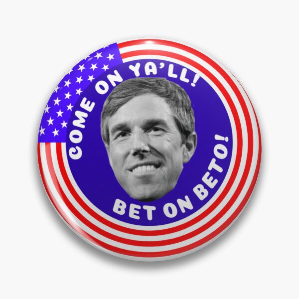 Item preview, BETO CAMPAIGN BUTTON designed and sold by DiamondDistrict.