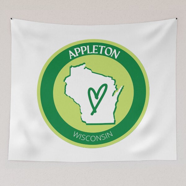 Item preview, APPLETON WISCONSIN - GREEN LOVE designed and sold by jrno11.