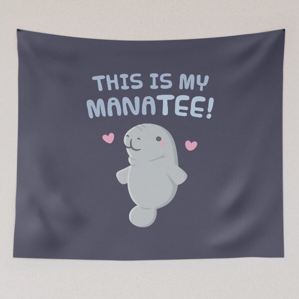 Item preview, Cute This Is My Manatee Tee Pun designed and sold by rustydoodle.