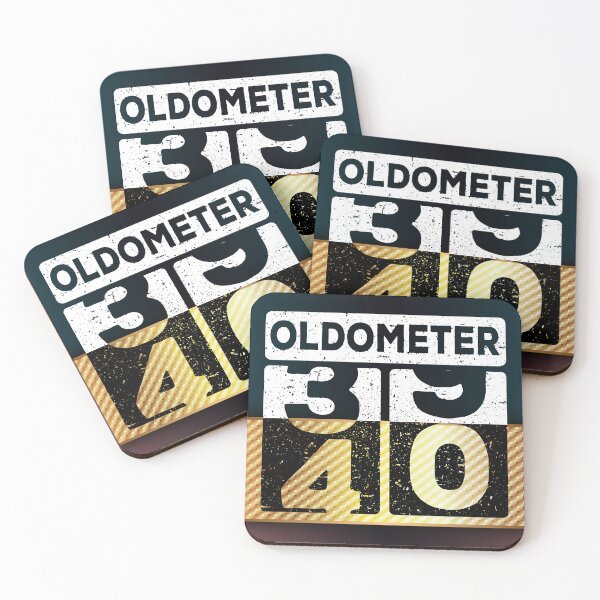 Item preview, Oldometer 39 to 40 Funny Birthday Gift designed and sold by Karry-Pat.