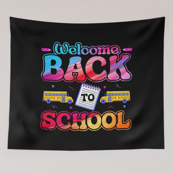 Item preview, Welcome Back To School First Day Of School Teachers Students Colorful designed and sold by TrenddyArts.