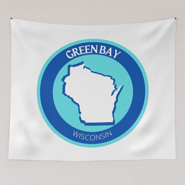 Item preview, GREEN BAY WISCONSIN - BLUE designed and sold by jrno11.
