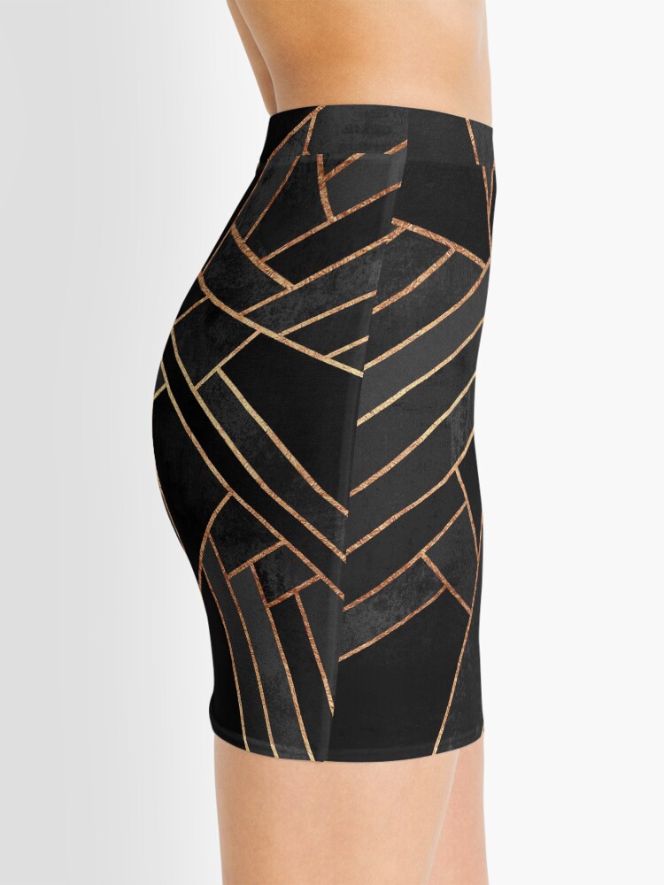 Alternate view of Black Night Mini Skirt