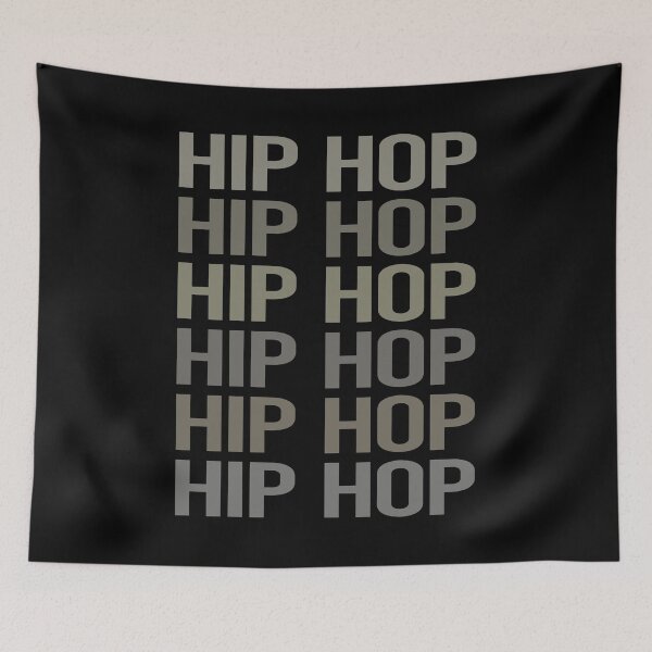 Item preview, Gray Text Art Hip Hop Hiphop designed and sold by StoreCalamity.