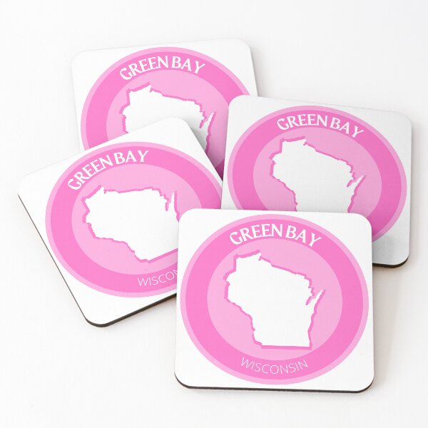 Item preview, GREEN BAY WISCONSIN - PINK designed and sold by jrno11.