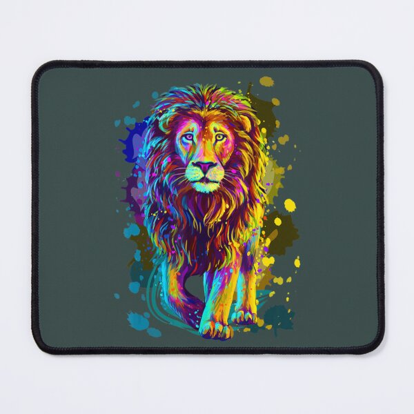 Item preview, Cool Colorful Wild Lion Stylish Lion Graphic Design designed and sold by DuncanKiehn.