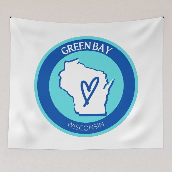 Item preview, GREEN BAY WISCONSIN - BLUE LOVE designed and sold by jrno11.