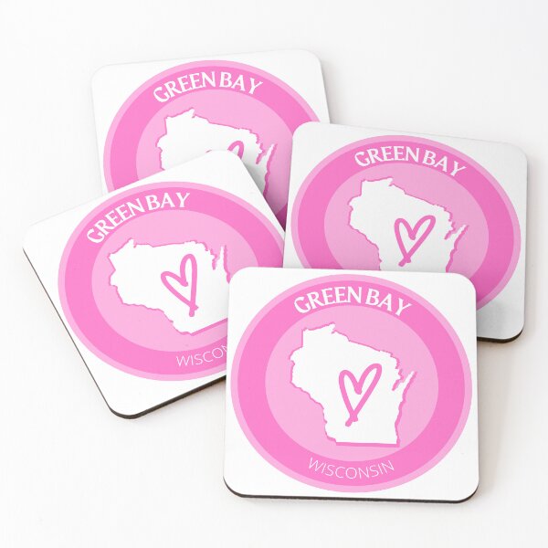 Item preview, GREEN BAY WISCONSIN - PINK LOVE designed and sold by jrno11.
