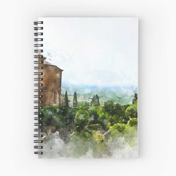 Item preview, Pienza Garden Watercolor designed and sold by IndigoTDesigns.