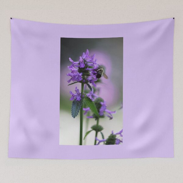 Item preview, Bumble Bee - Purple Lambs Ear designed and sold by T.J. Martin.