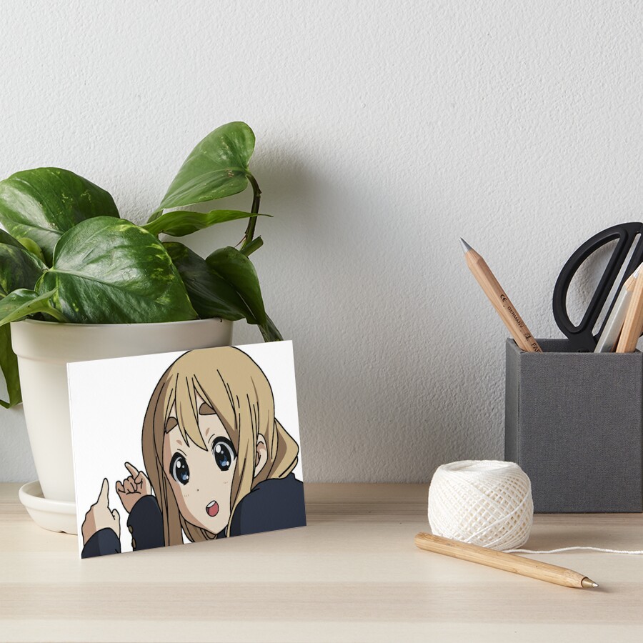 Strong Mugi - K-ON! Art Board Print for Sale by Eyes-Up