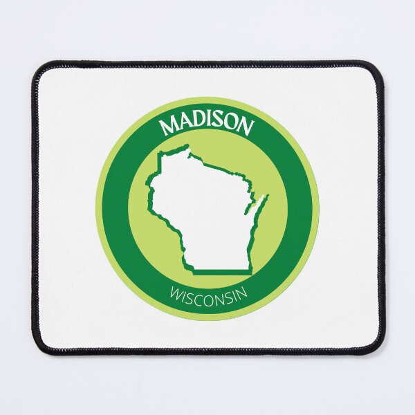 Item preview, MADISON WISCONSIN - GREEN designed and sold by jrno11.
