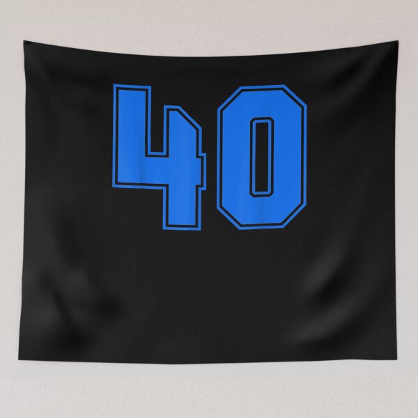 Item preview, Number 40 Sports Jersey 40th Anniversary Birthday  designed and sold by andrewbashfordb.