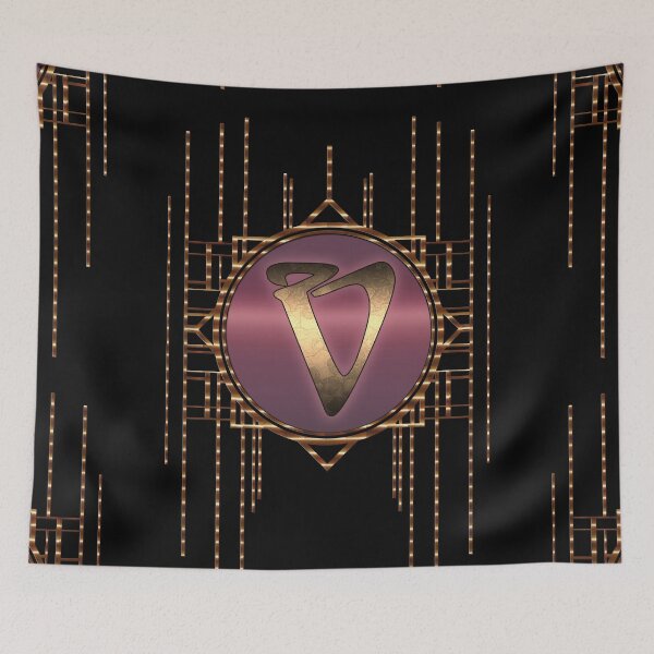 Item preview, Vintage Letter V 1920s Retro Monogram designed and sold by Xarah.