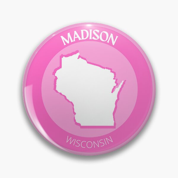 Item preview, MADISON WISCONSIN - PINK designed and sold by jrno11.