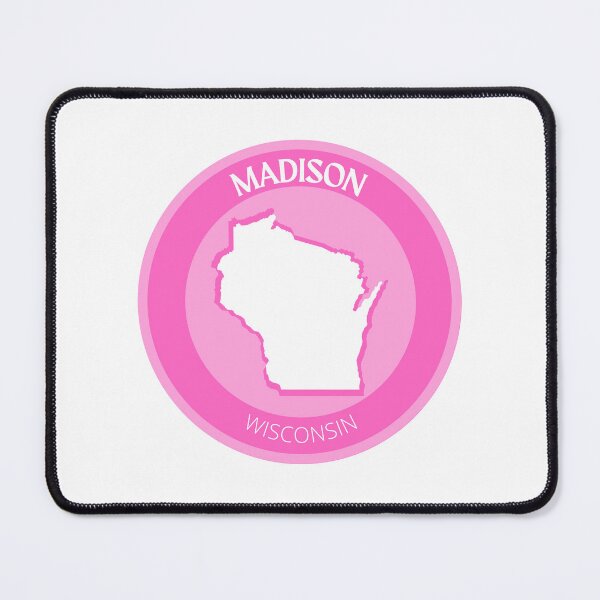 Item preview, MADISON WISCONSIN - PINK designed and sold by jrno11.