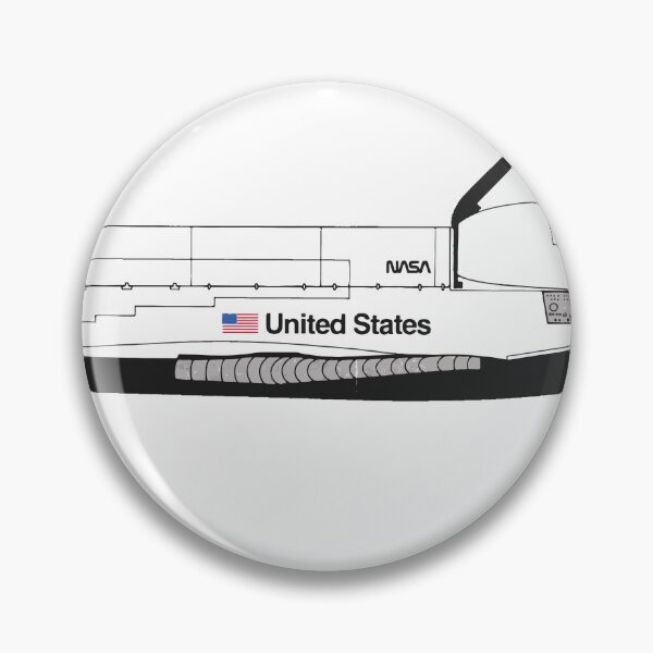 Artikelvorschau, Nasa Graphics Standards Manual 1976 0052 Spacecraft Markings Space Shuttle entworfen und verkauft von wetdryvac.