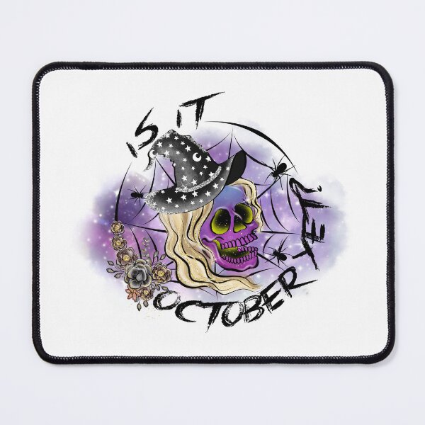 Item preview, Is It October Yet | Halloween Skeleton Witch designed and sold by GeeHanz.