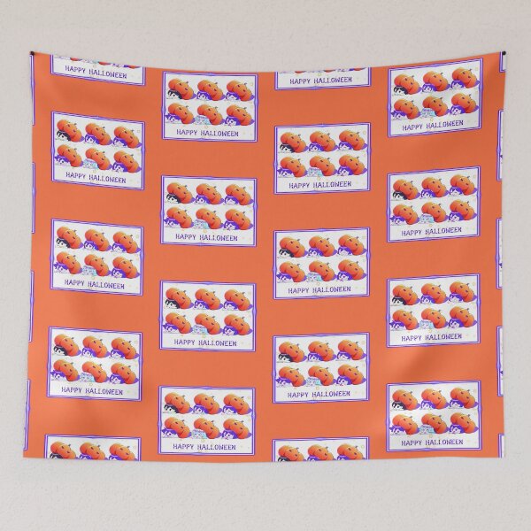 Item preview,  An OMORI Halloween (on Orange) designed and sold by epinkb.