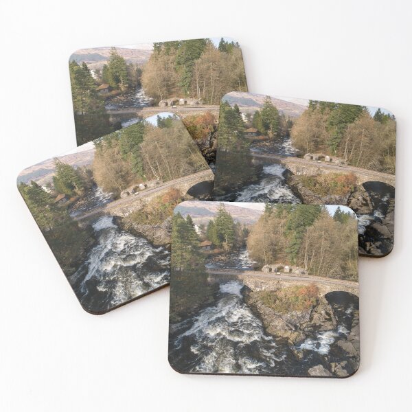 Item preview, Falls Of Dochart Aerial View designed and sold by rawshutterbug.