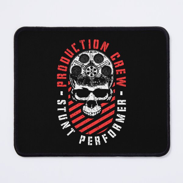 Item preview, Production Crew Stunt Performer Movie Film Halloween Skull designed and sold by GrandeDuc.