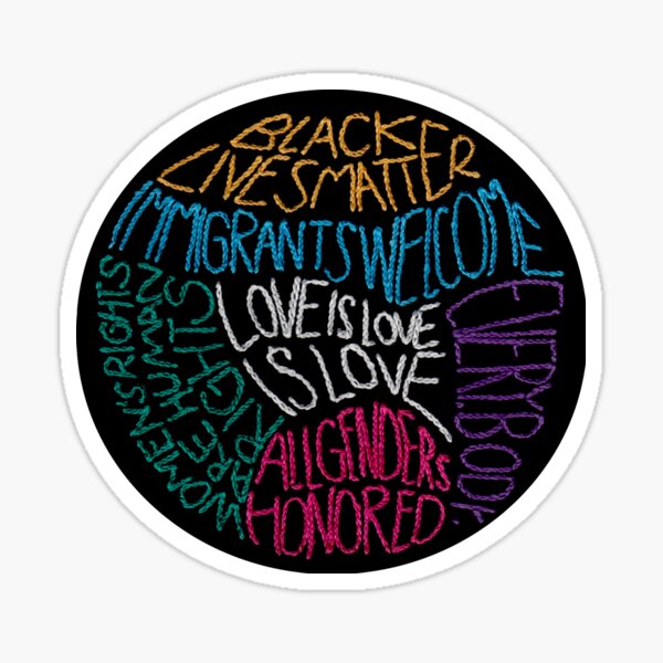 What We Believe Embroidery-based Art Sticker