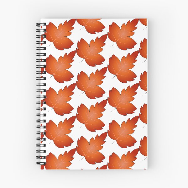 Item preview, Orange Autumn falling leaves designed and sold by Cheni-Yathri.