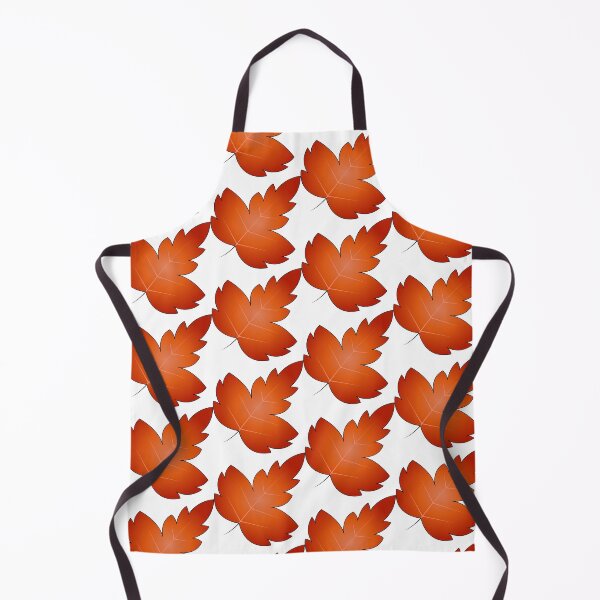 Item preview, Orange Autumn falling leaves designed and sold by Cheni-Yathri.