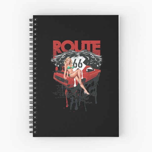 Item preview, Route66 Pin Up girl classic print sticker Classic  designed and sold by mekarimerwe2.