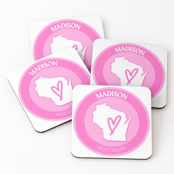 Item preview, MADISON WISCONSIN - PINK LOVE designed and sold by jrno11.