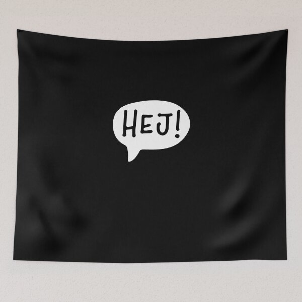 Item preview, HEJ! Danish Swedish Greeting, Hi, Hello  designed and sold by BeatrixKnoll.