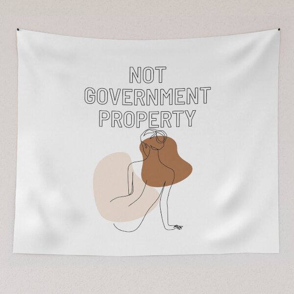 Item preview, Not Government property designed and sold by GenZforJustice.