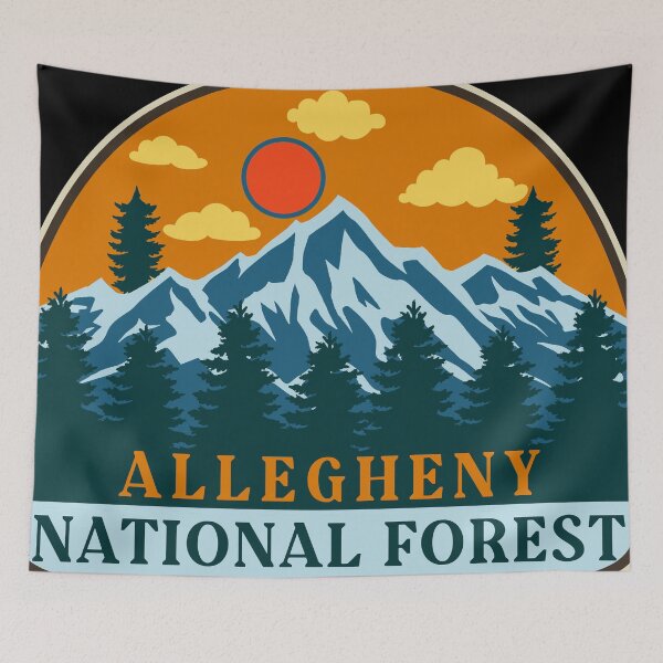Item preview, Allegheny national forest - Vintage designed and sold by Nature-mark.
