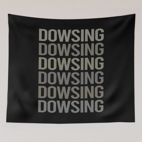 Item preview, Gray Text Art Dowsing Divination designed and sold by StoreCalamity.