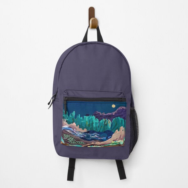 Item preview, Mountains night landscape with lake.	 designed and sold by annaveres.