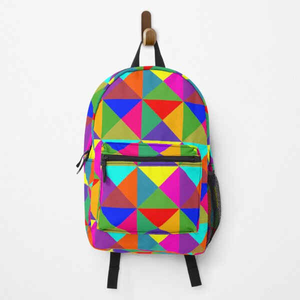 Item preview, bright colorful geometrical pattern designed and sold by pauloneill-art.