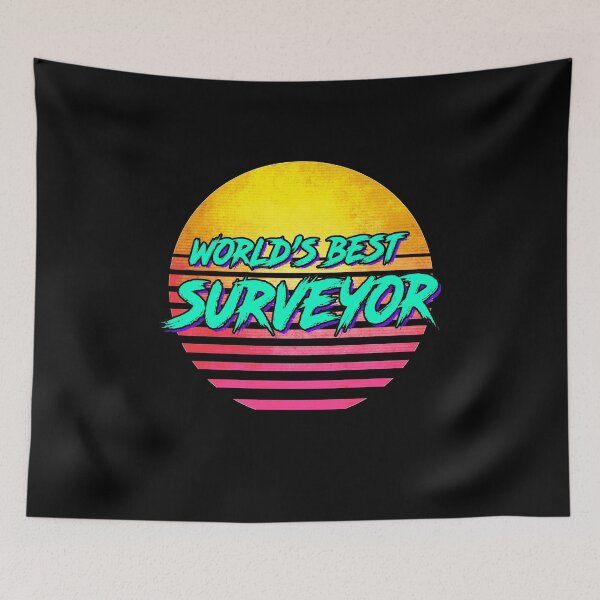 Item preview, Funny Surveyor Retro 1980s Gift designed and sold by paulveri.