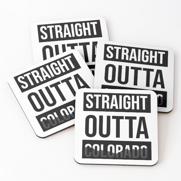 Item preview, Straight Outta Colorado designed and sold by MadeByStorm.