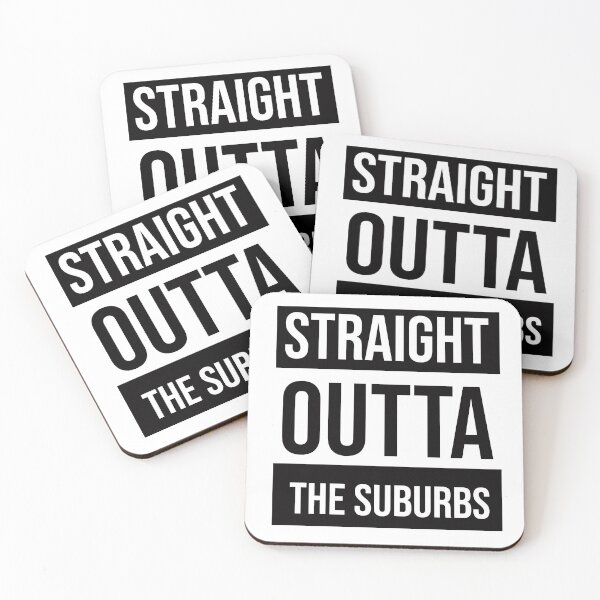 Item preview, Straight Outta the Suburbs designed and sold by MadeByStorm.