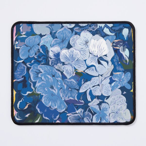 Item preview, Blue hydrangea flowers. designed and sold by Emi Yañez.