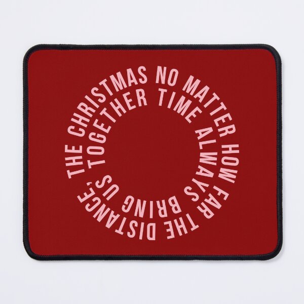 Item preview, No matter how far the distance, Merry Christmas, cool inscription designed and sold by artdragongift 15.