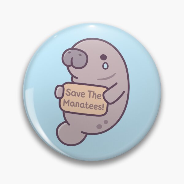 Item preview, Cute Crying Manatee Save The Manatees designed and sold by rustydoodle.