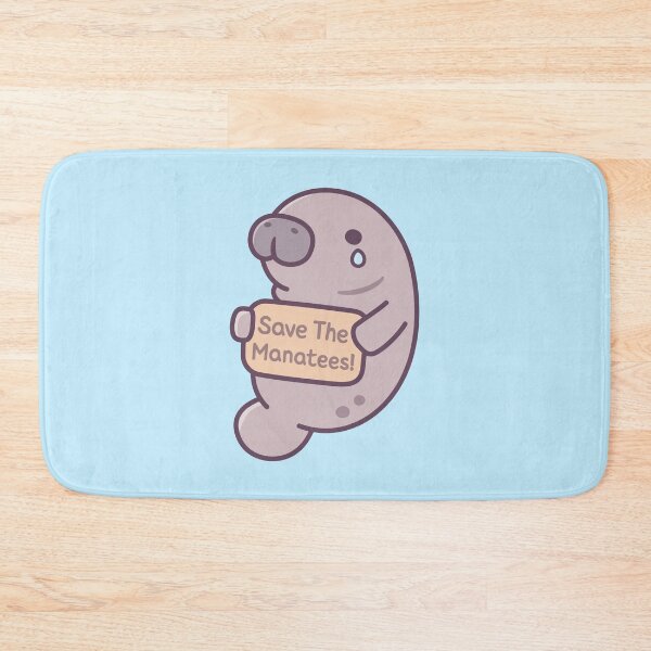 Item preview, Cute Crying Manatee Save The Manatees designed and sold by rustydoodle.