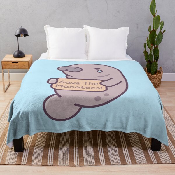 Item preview, Cute Crying Manatee Save The Manatees designed and sold by rustydoodle.