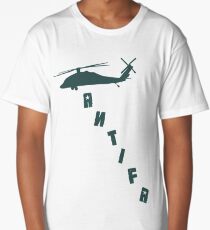 Antifa Kek Shadialy Shitpost Long T-Shirt