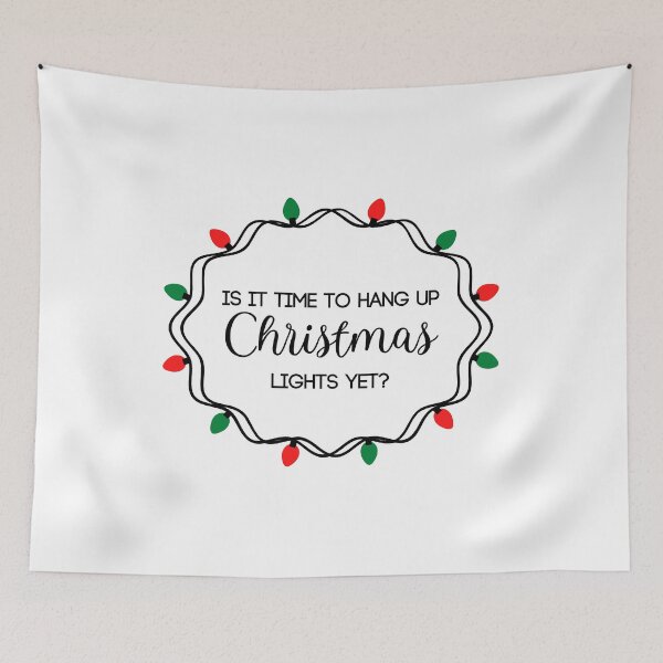 Item preview, Is it time to hang up Christmas lights yet? designed and sold by Megurix.